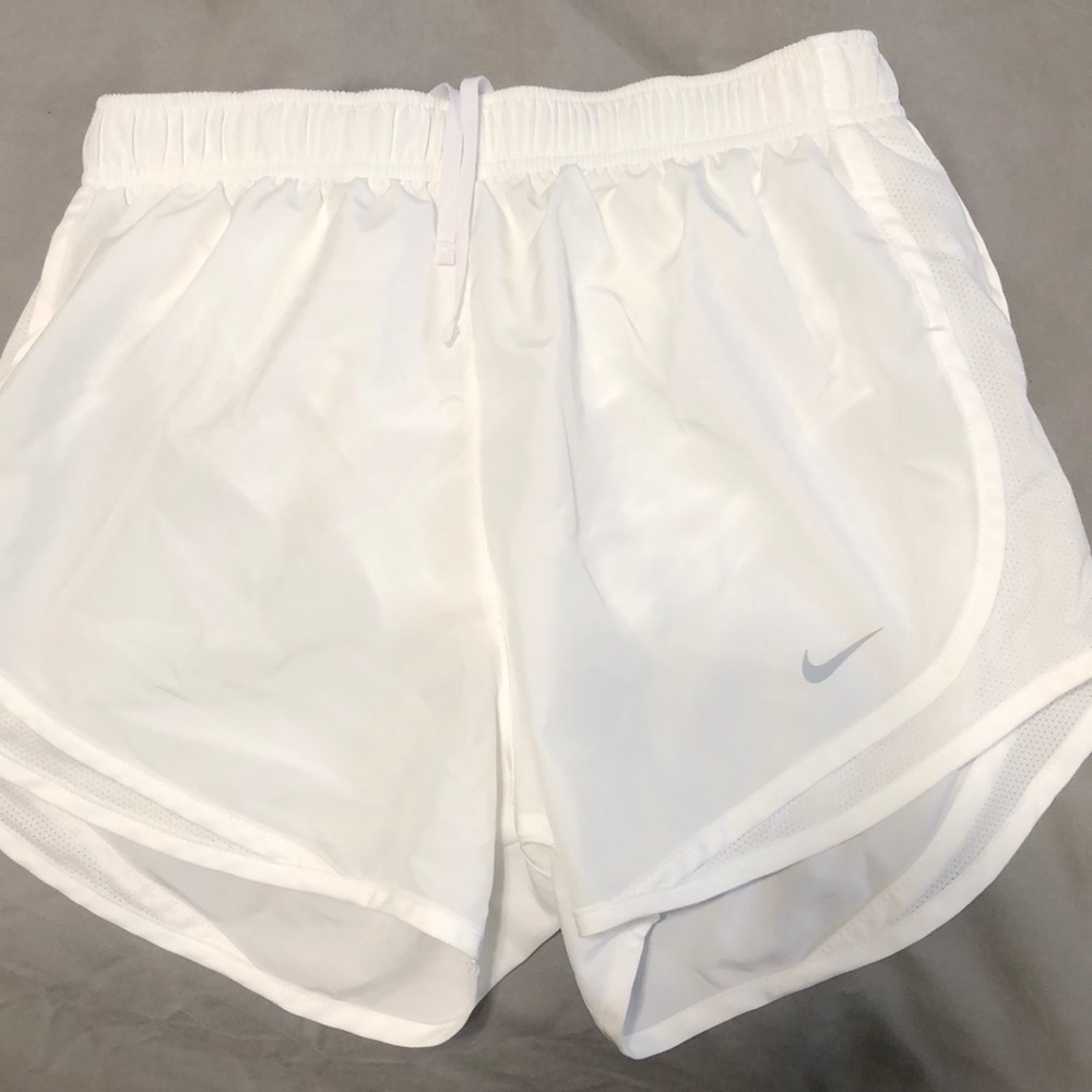 White Nike short